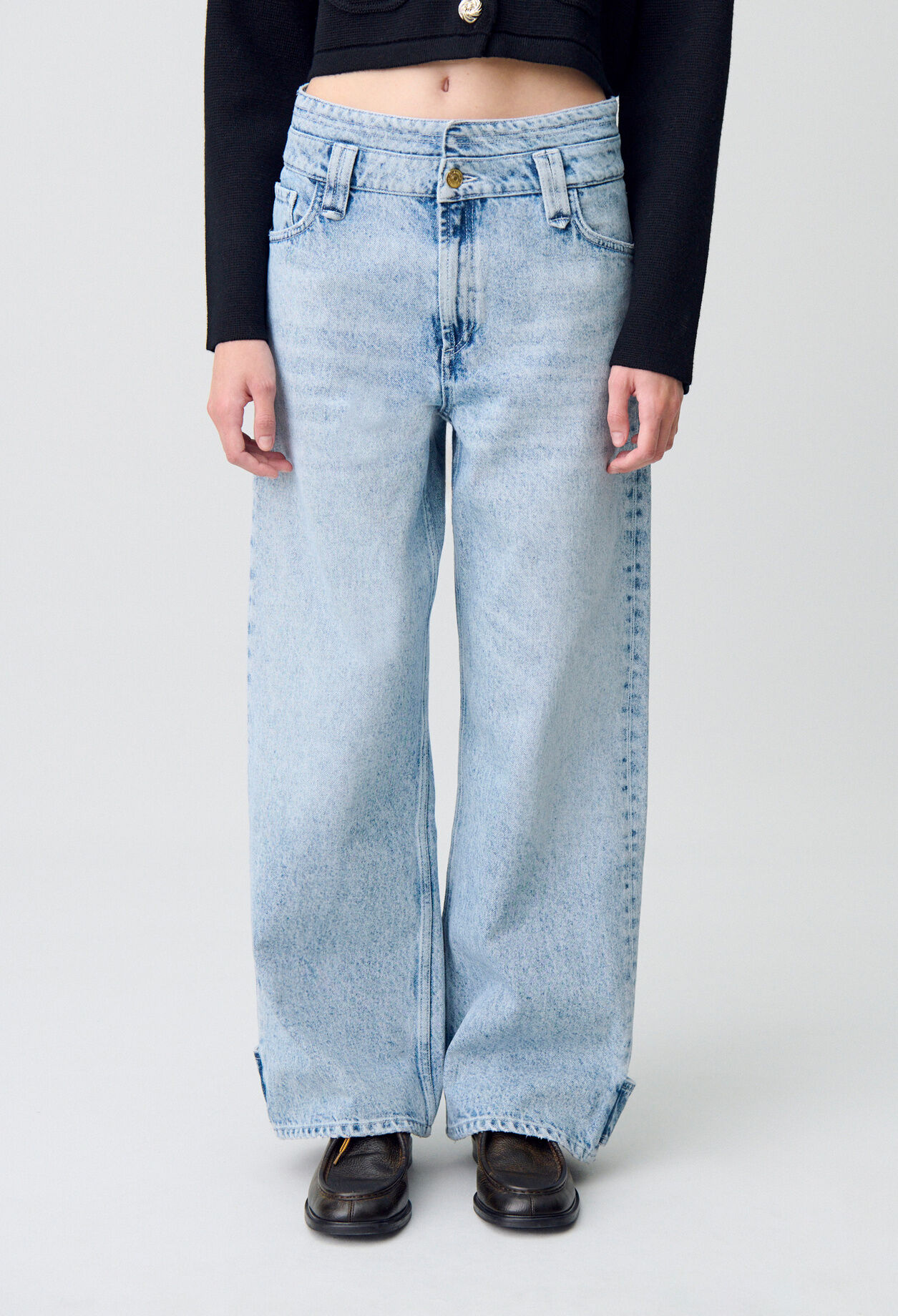 Straight denim jeans Straight denim jeans