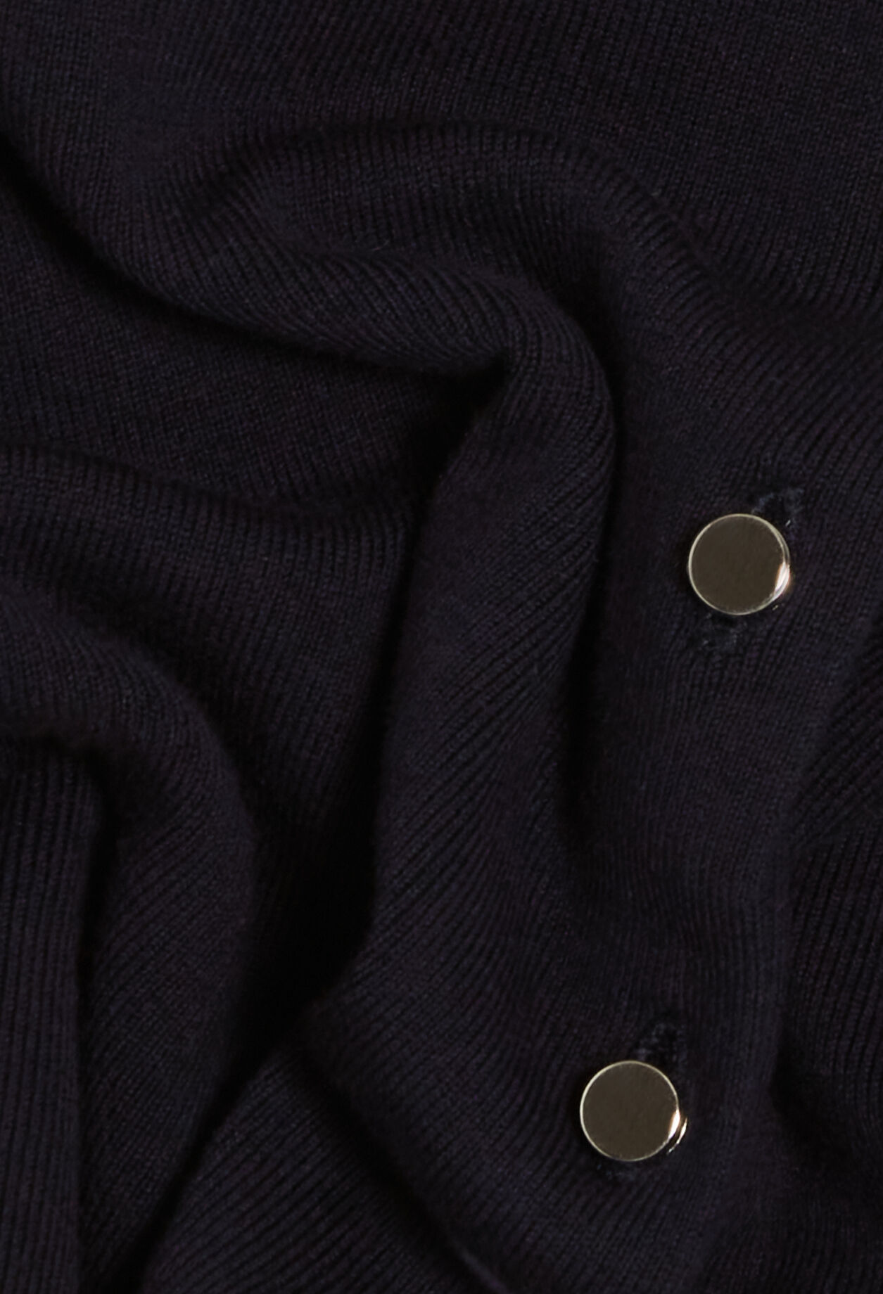 Long-sleeved cropped cardigan