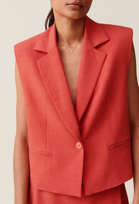 Terracotta Tailored Jacket