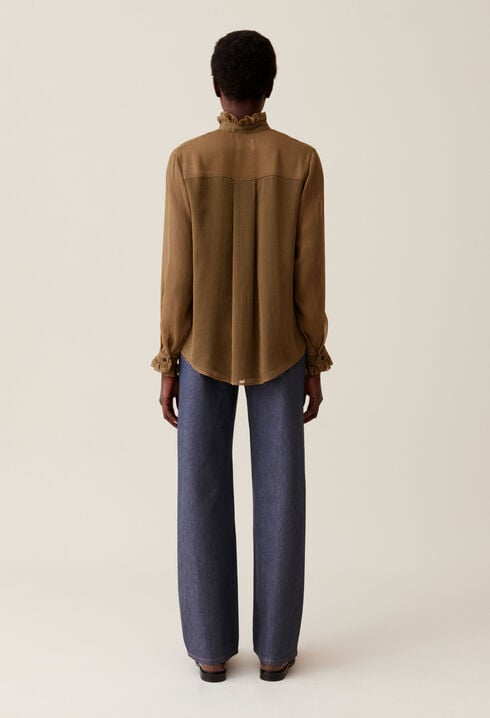 Flowy Checkered Shirt