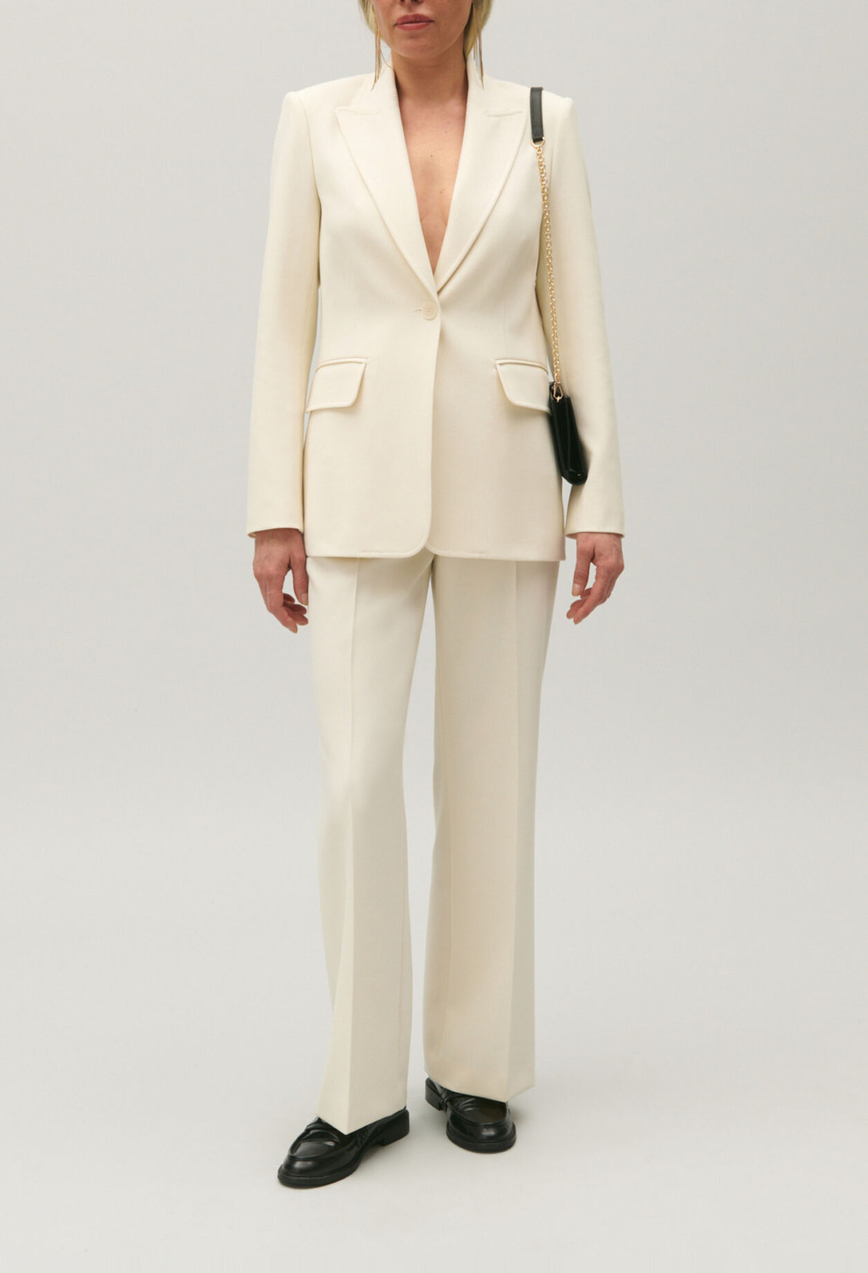 Ivory suit jacket