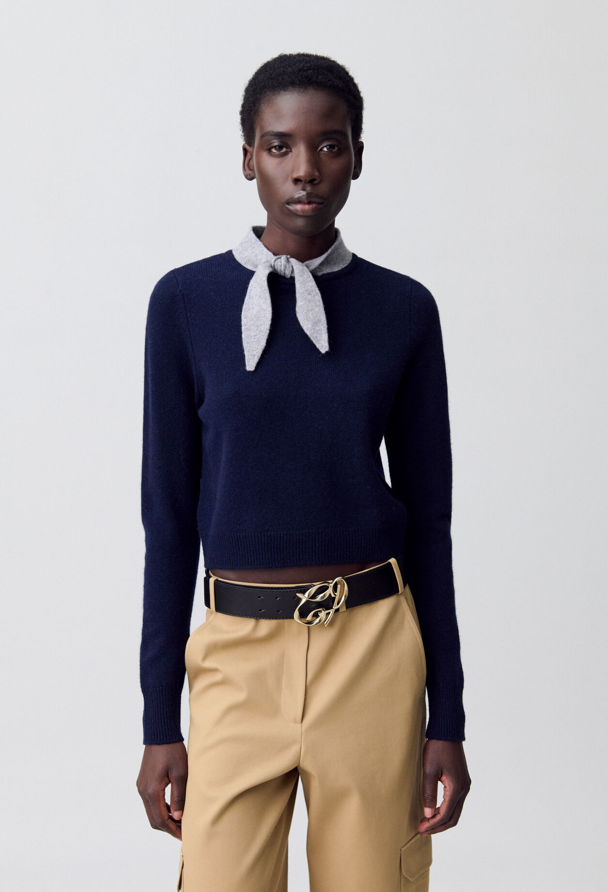 Scarf Collar Jumper Scarf Collar Jumper