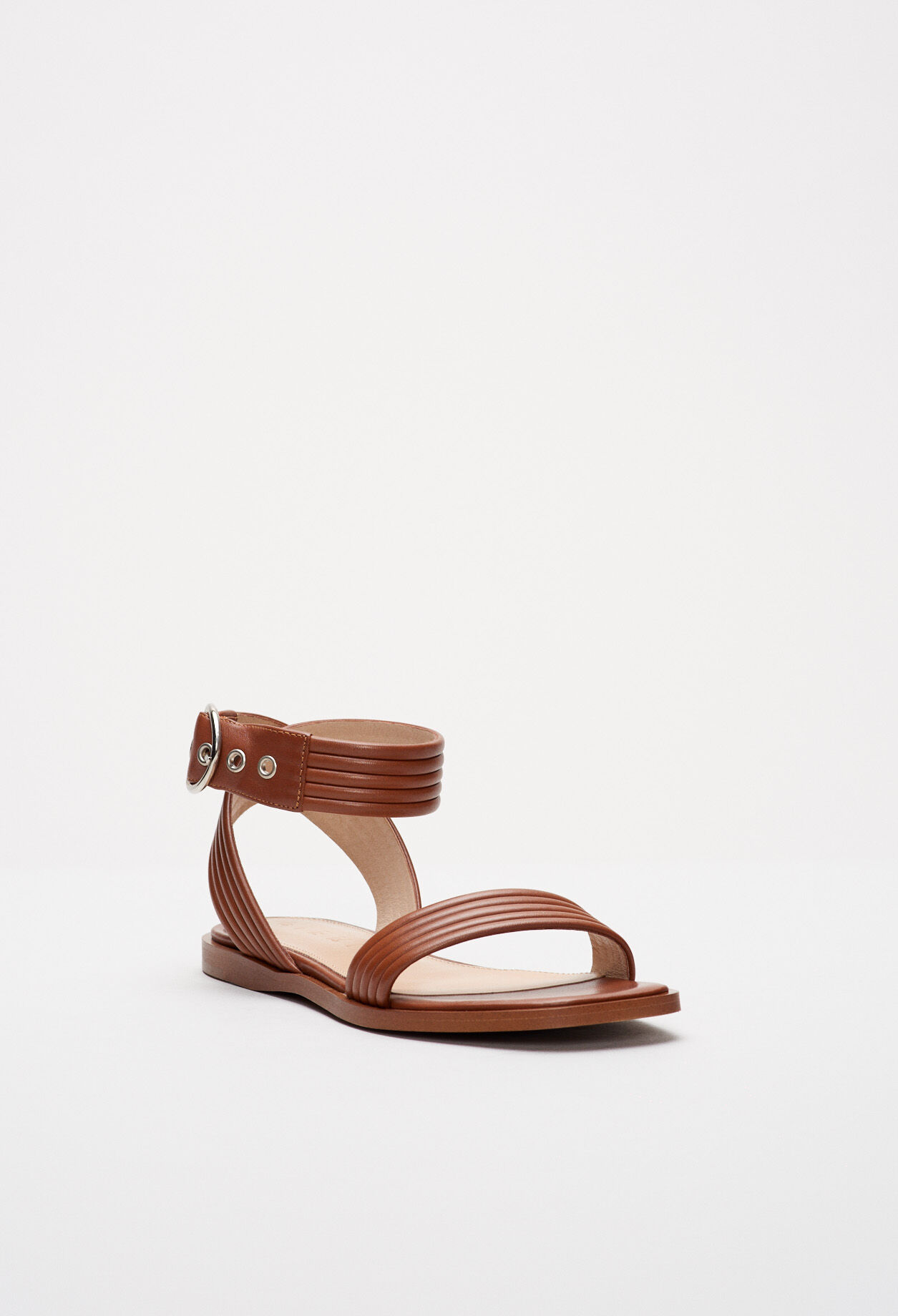 Flat strappy sandals
