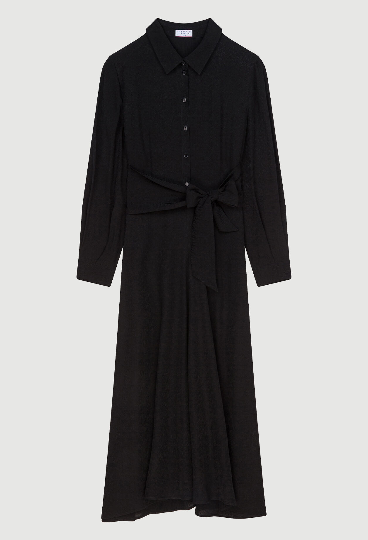 Belted long shirt dress Belted long shirt dress