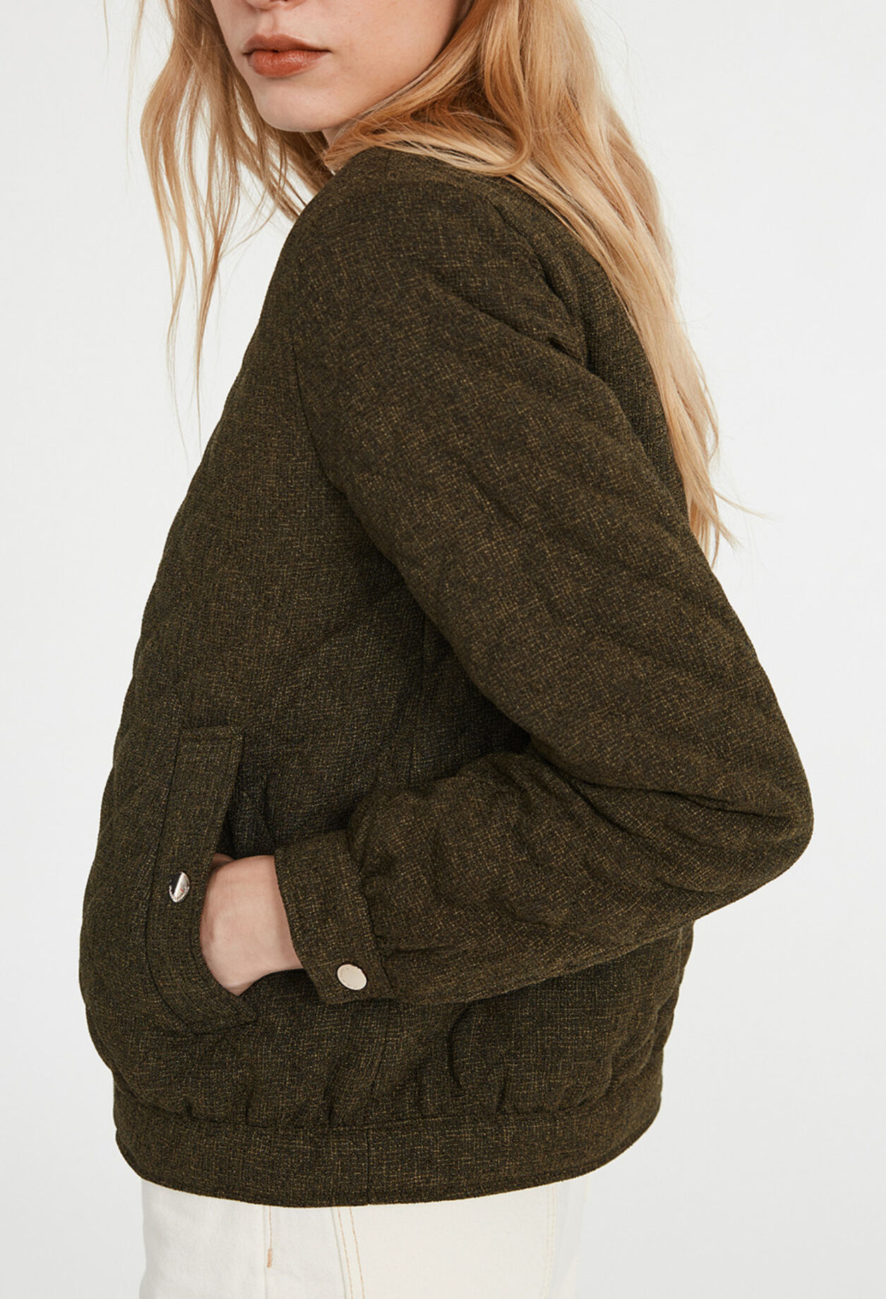 Blouson teddy matelassé