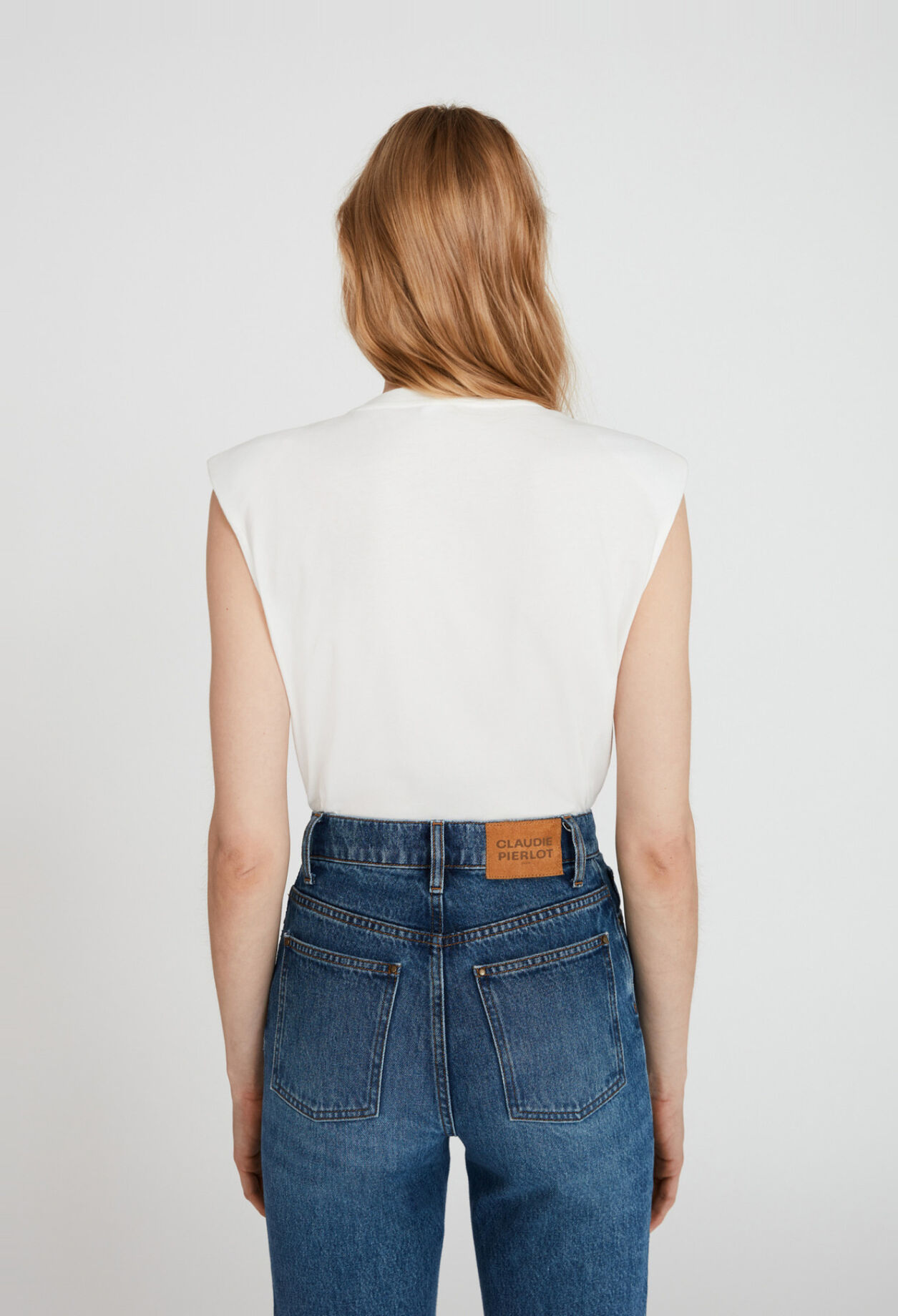 T-shirt coton sans manche