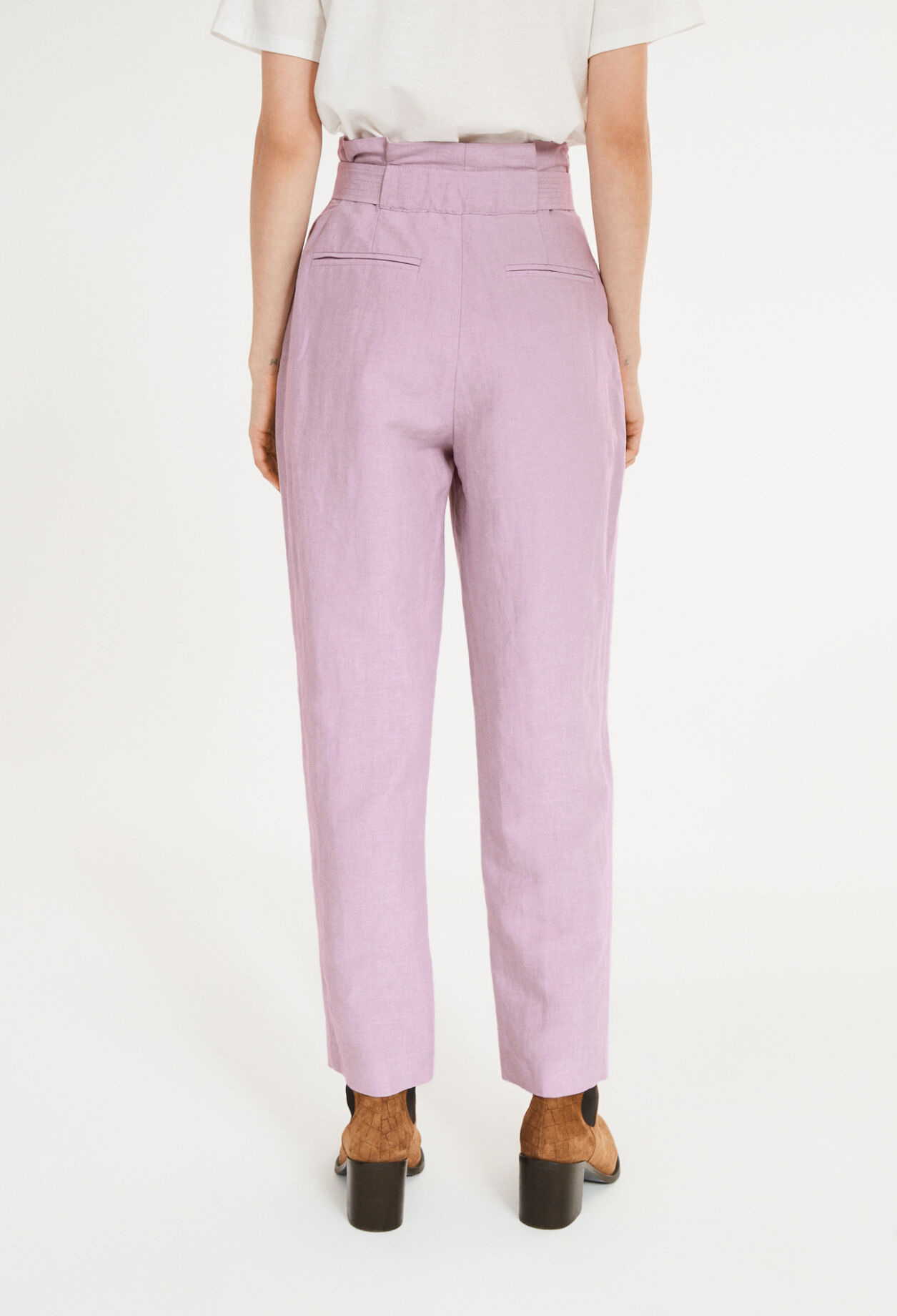 Lilac trousers Lilac trousers