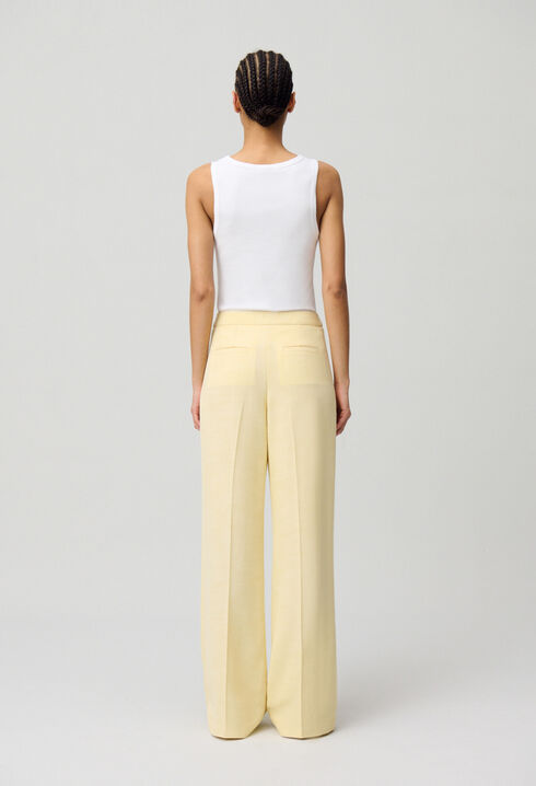 Straight-Leg Sailor Trousers