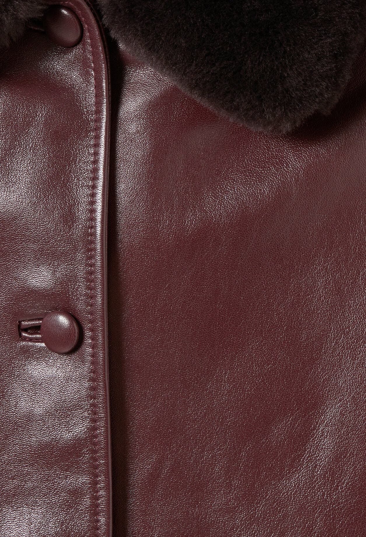 Oversized Leather Jacket Oversized Leather Jacket