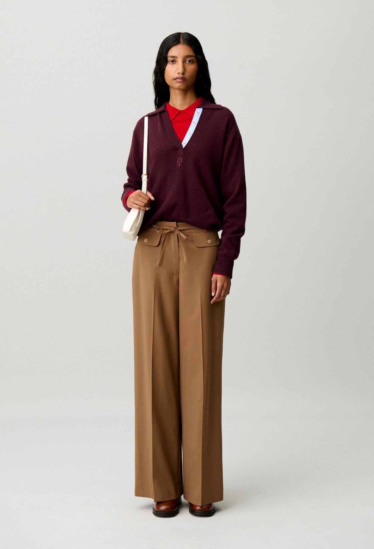 Wool and cashmere jumper