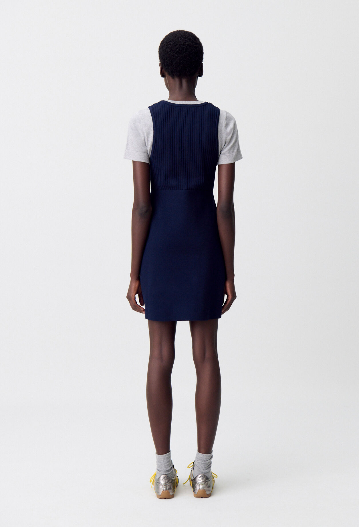Short Knit T-Shirt Dress Short Knit T-Shirt Dress
