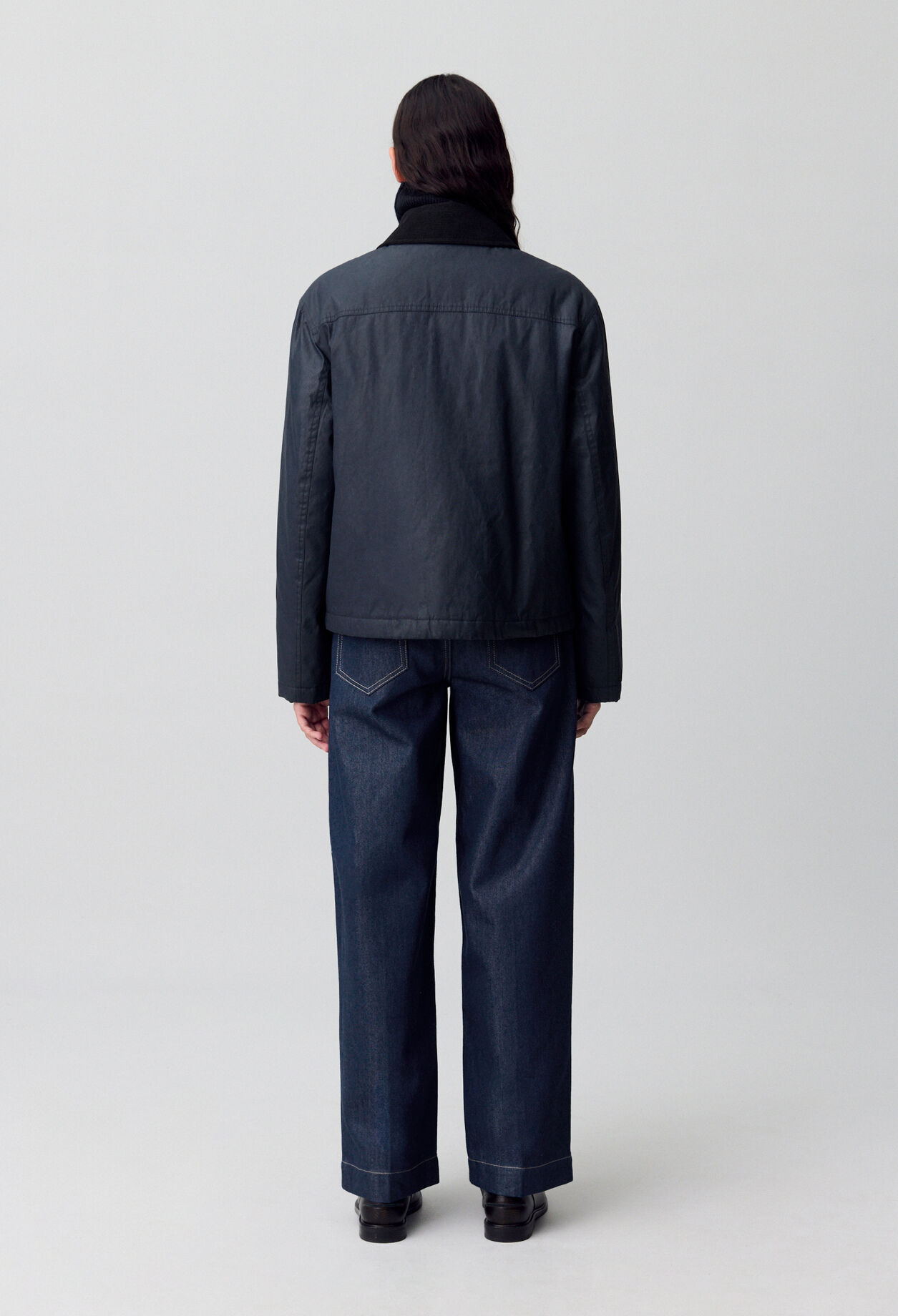 Waxed Short Parka Waxed Short Parka