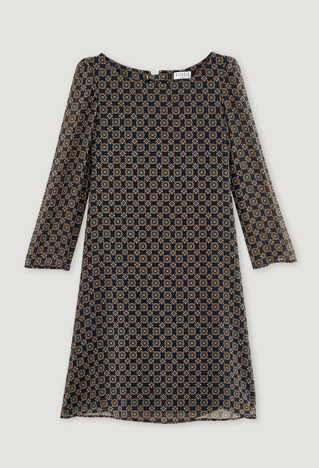 Midi print dress Midi print dress