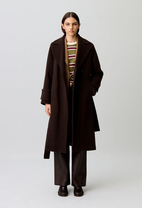 Belted Long Coat