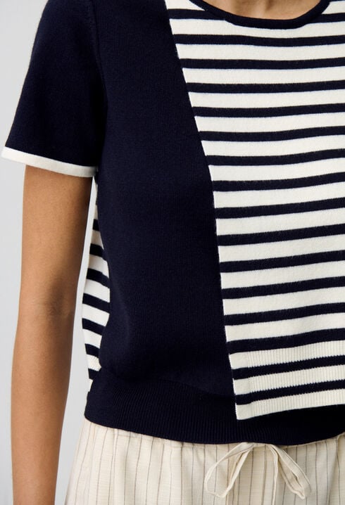 Short Striped Jumper