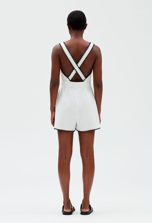 Ecru playsuit