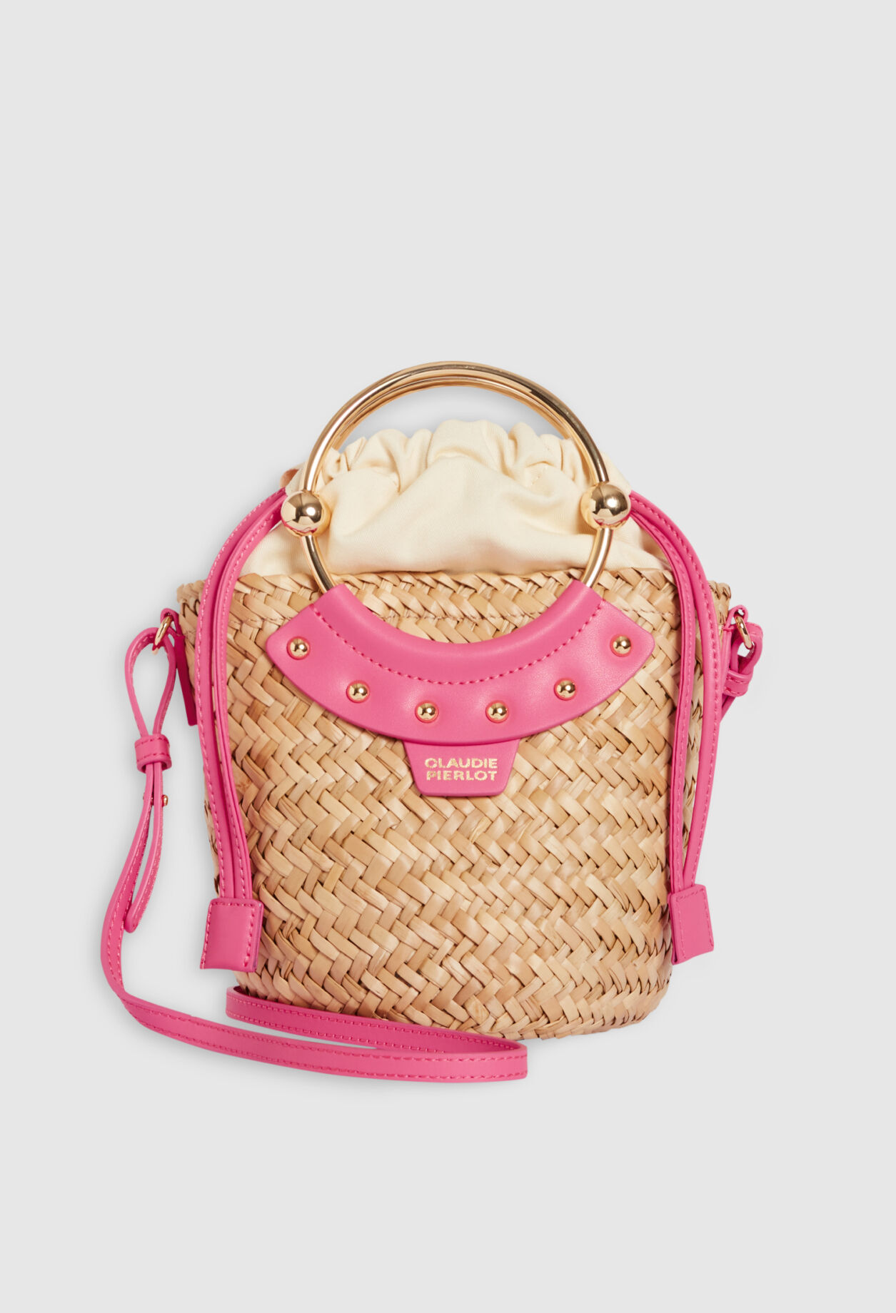 Abeille mini-basket in straw