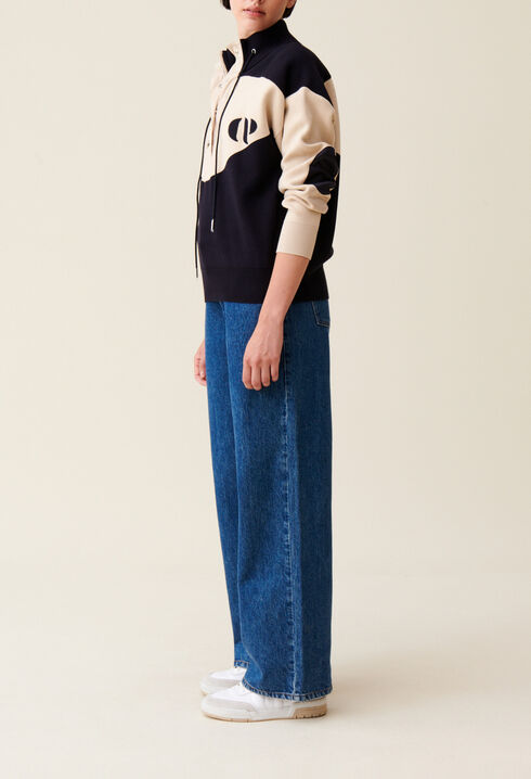Minimum half-zip sweatshirt