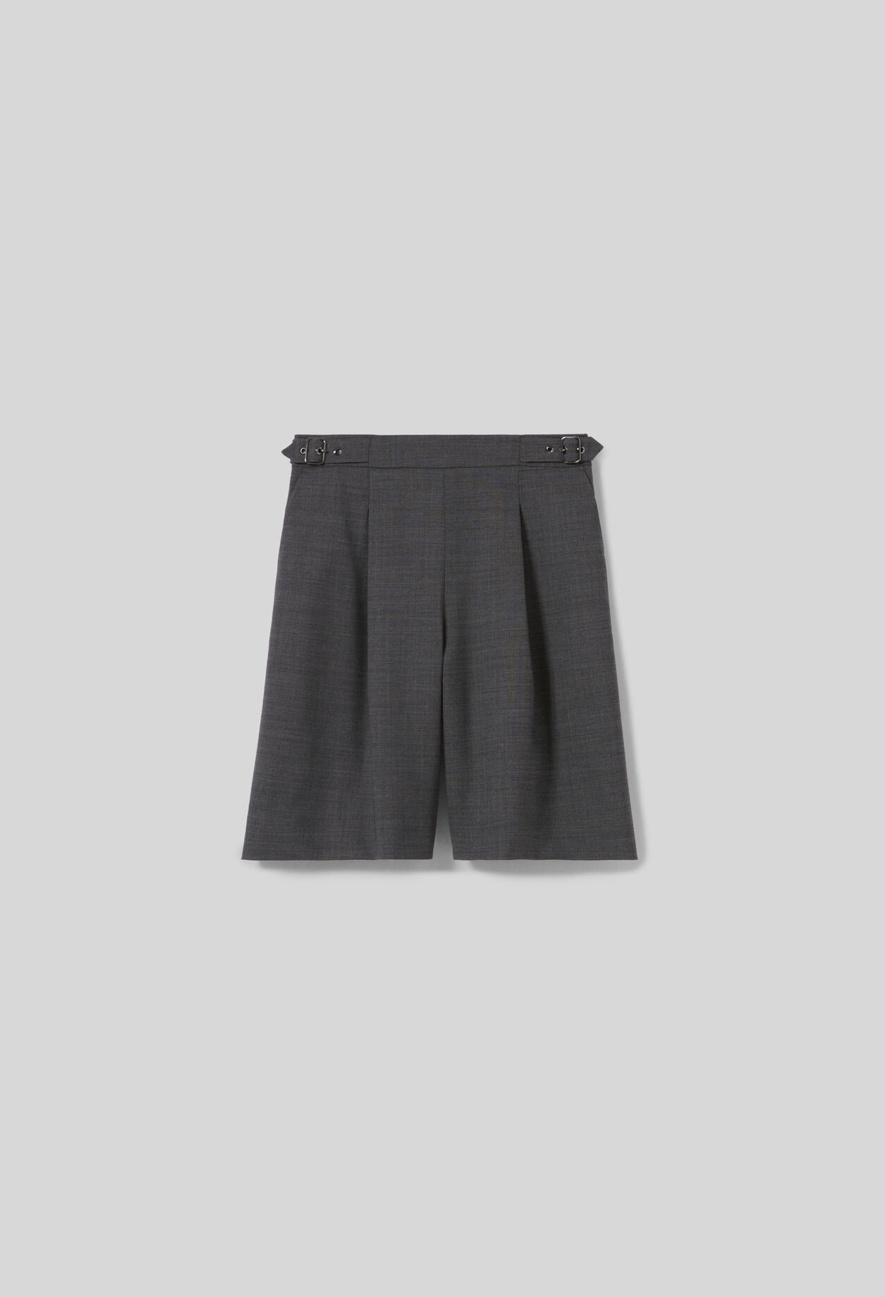 Pleated Bermuda Shorts Pleated Bermuda Shorts