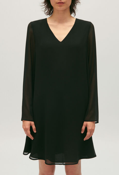 Rififi short black dress 
