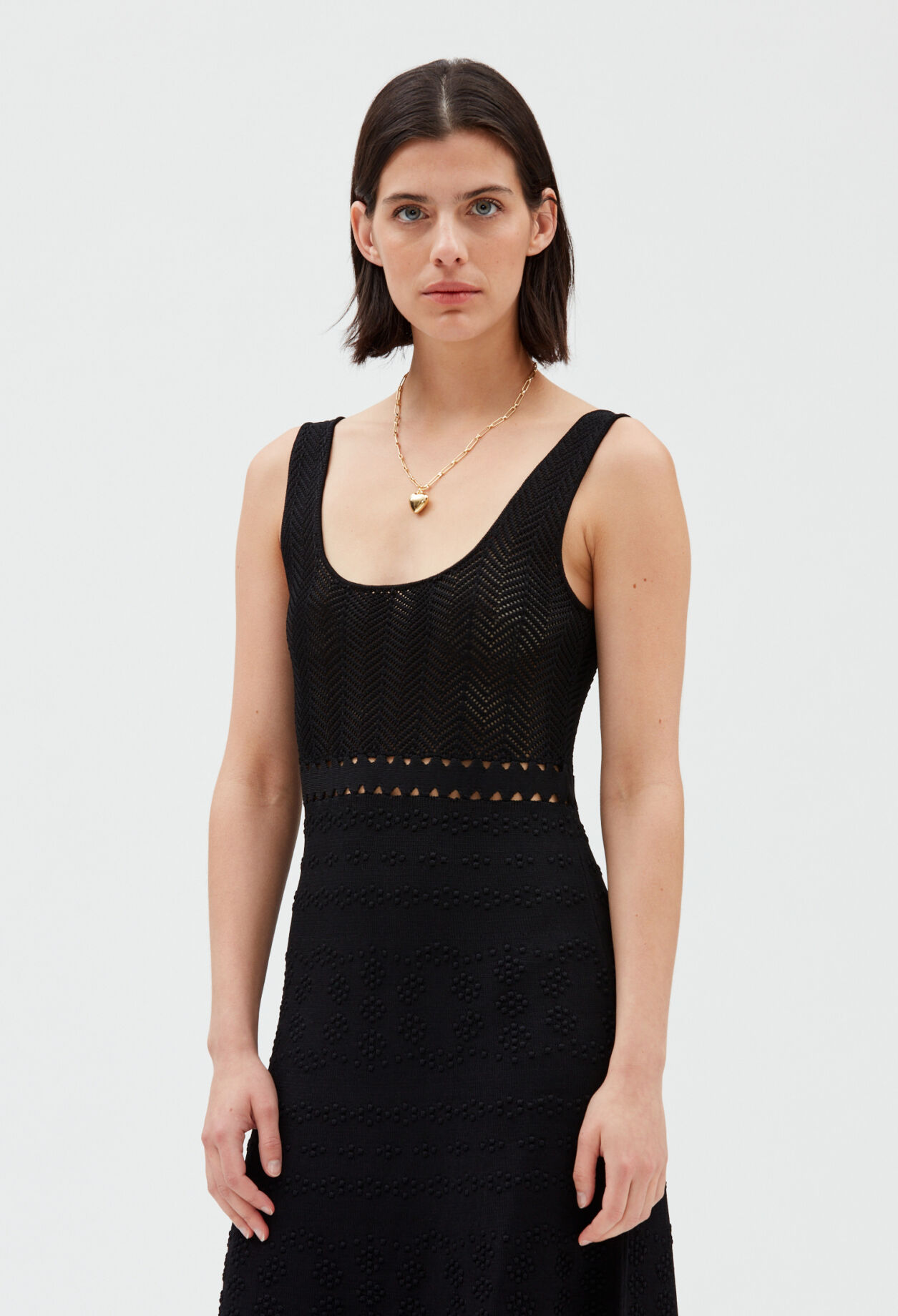 Midi jumper dress Midi jumper dress