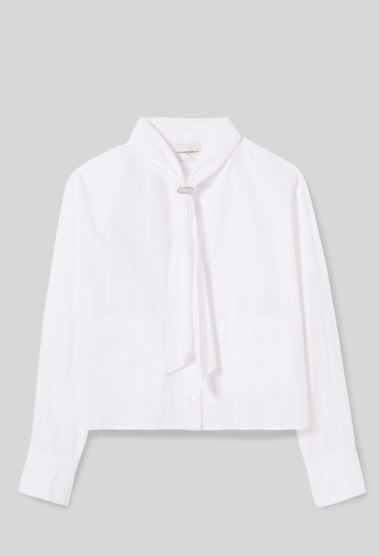 Striped cotton shirt