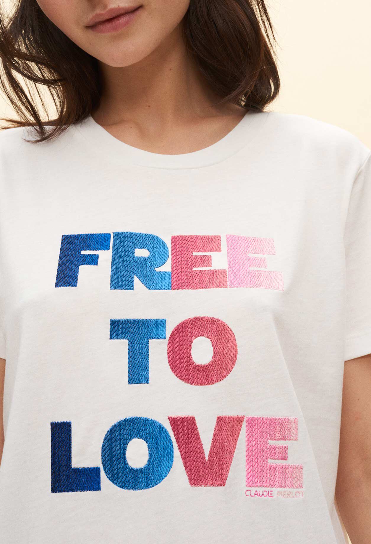 Free to love' T-shirt Free to love' T-shirt