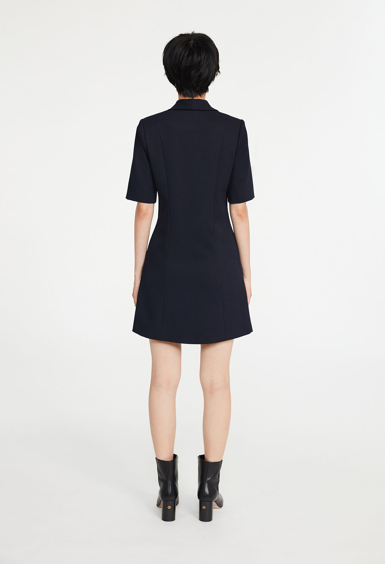 Navy wrap dress Navy wrap dress