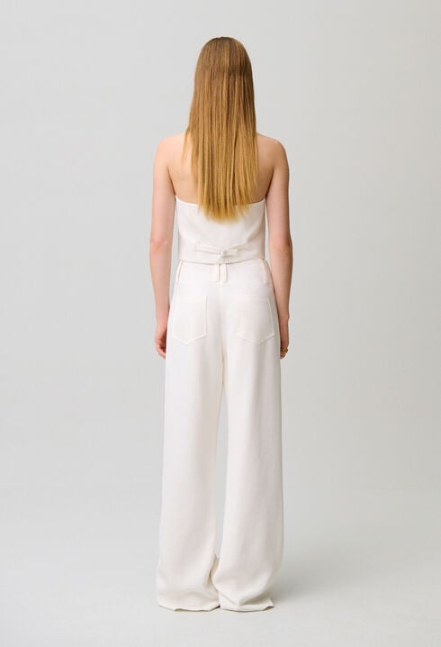 Straight trousers