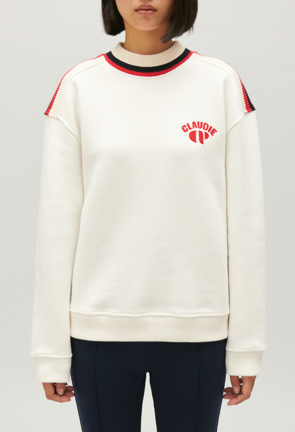 Two-tone sweatshirt