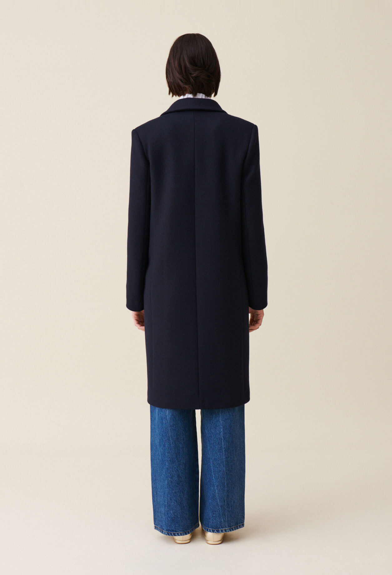 Tailored Mid-Length Coat
