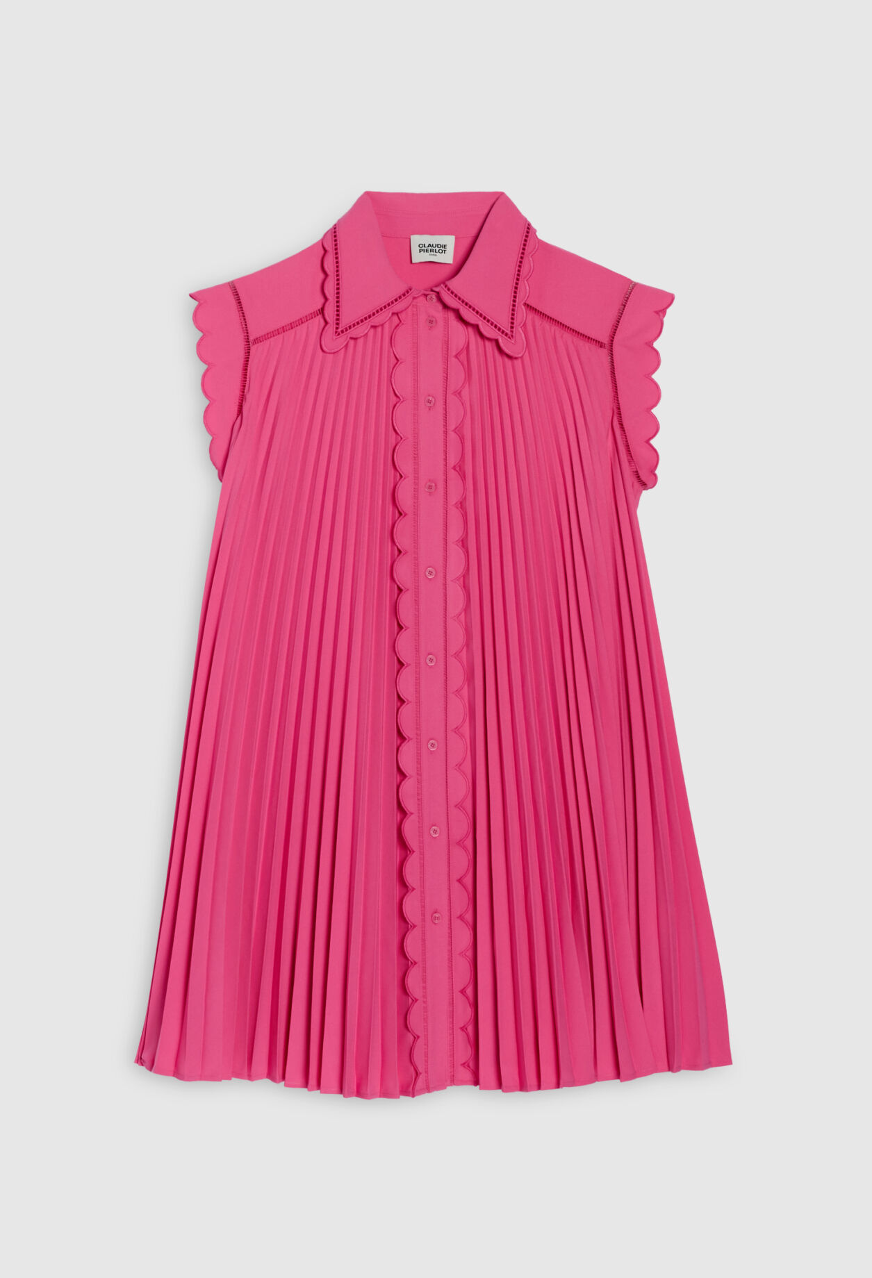 Short pleated dress