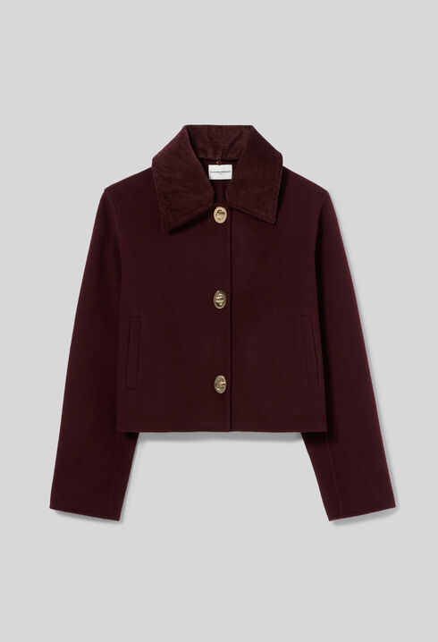 Boxy corduroy jacket
