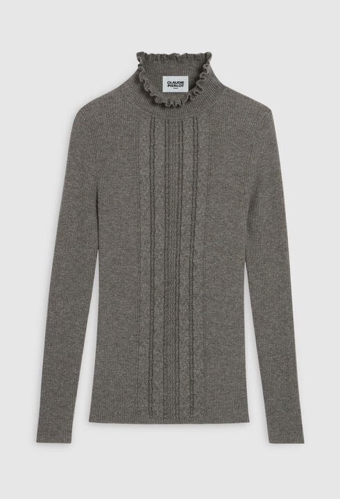 Fine-knit jumper