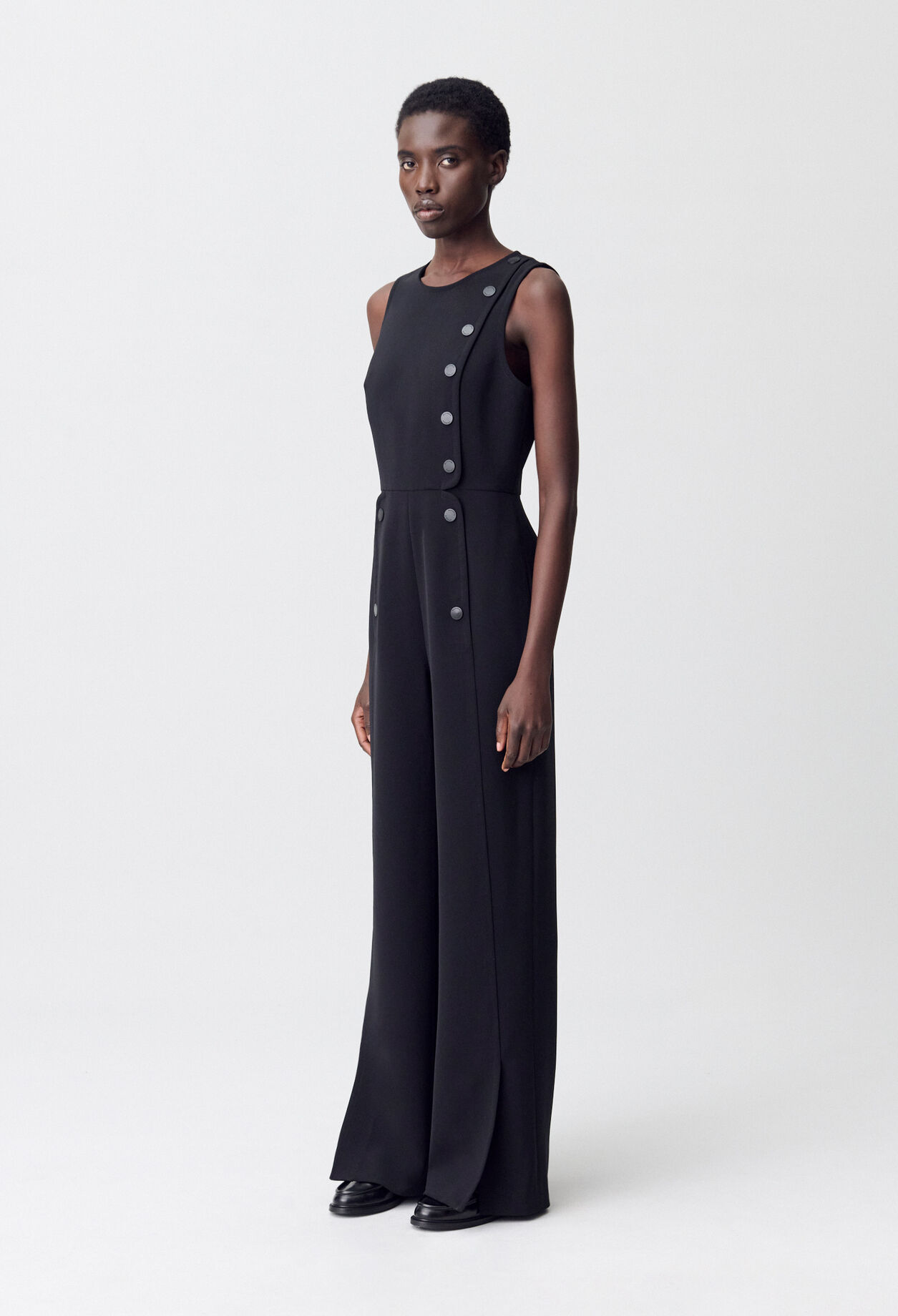 Sleeveless Long Jumpsuit Sleeveless Long Jumpsuit