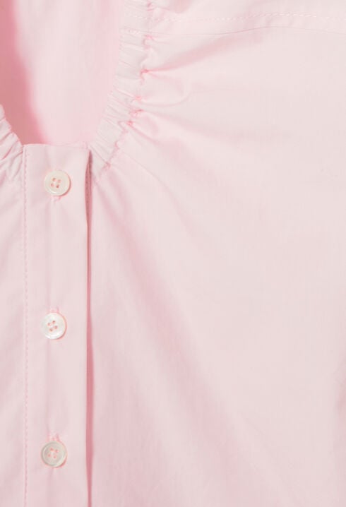 Cotton poplin shirt