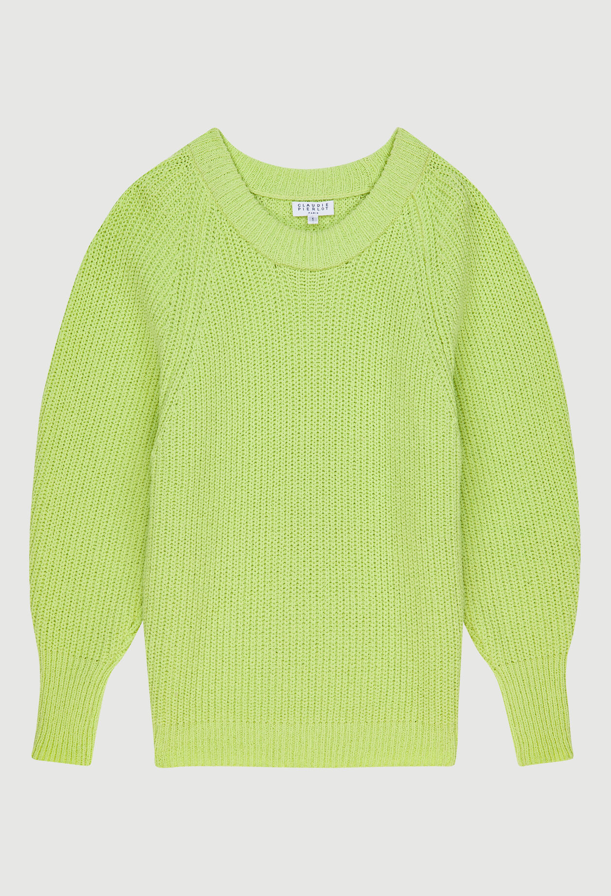 Balloon sleeve jumper