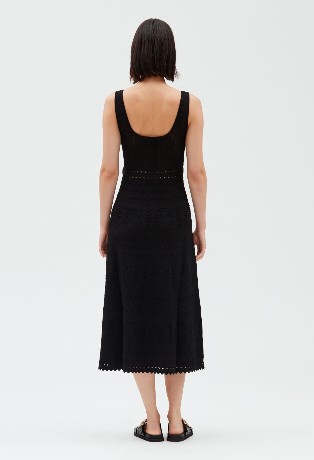 Midi jumper dress Midi jumper dress