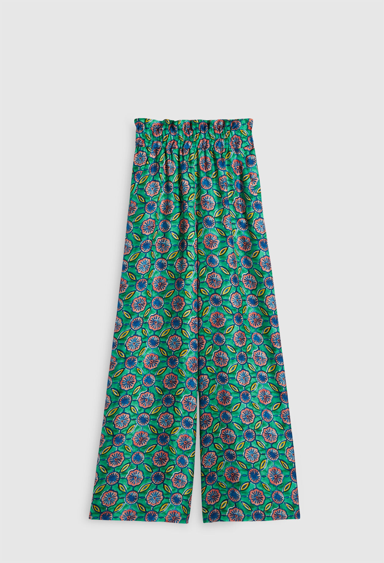 Flared patterned trousers Flared patterned trousers