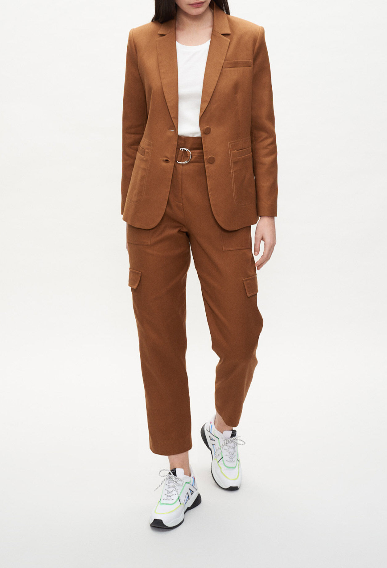 Topstitched tailored jacket Topstitched tailored jacket