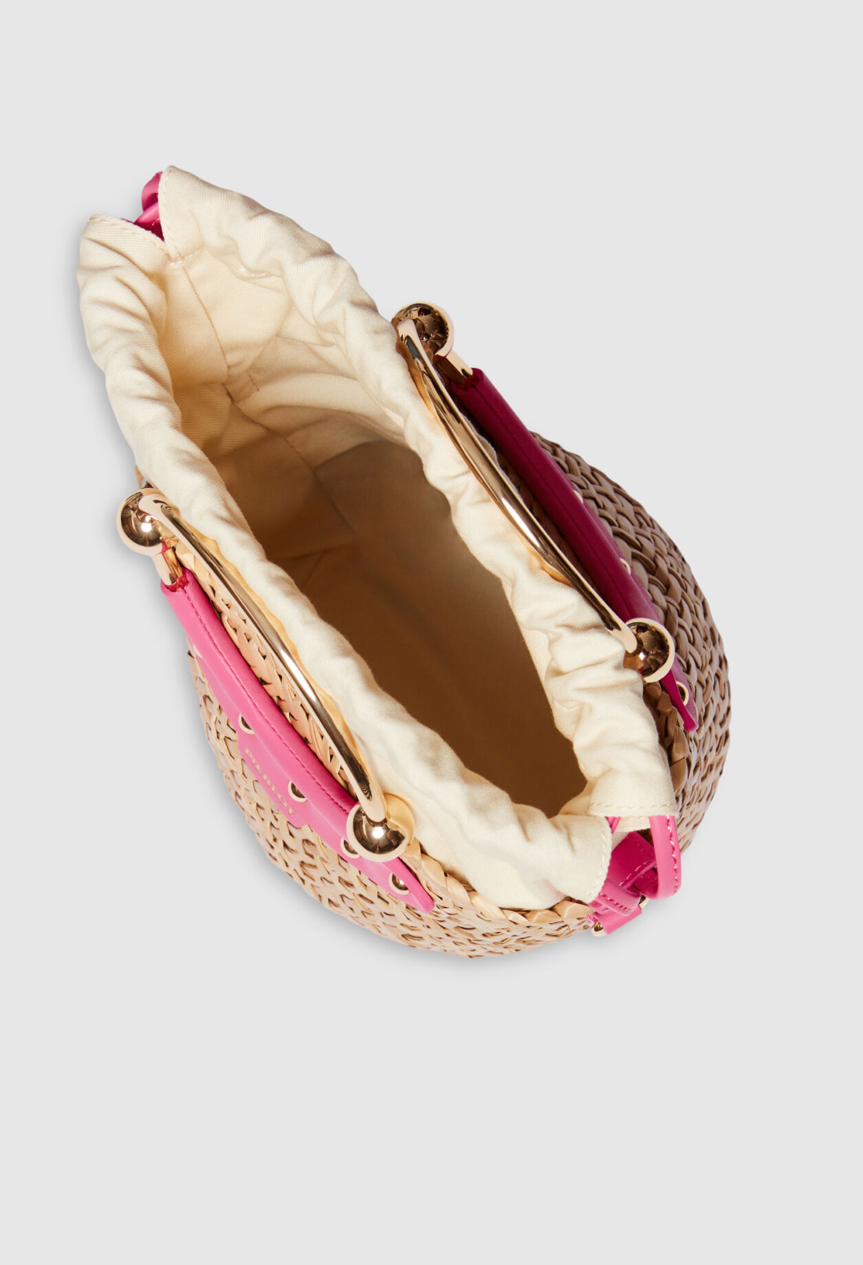 Abeille mini-basket in straw