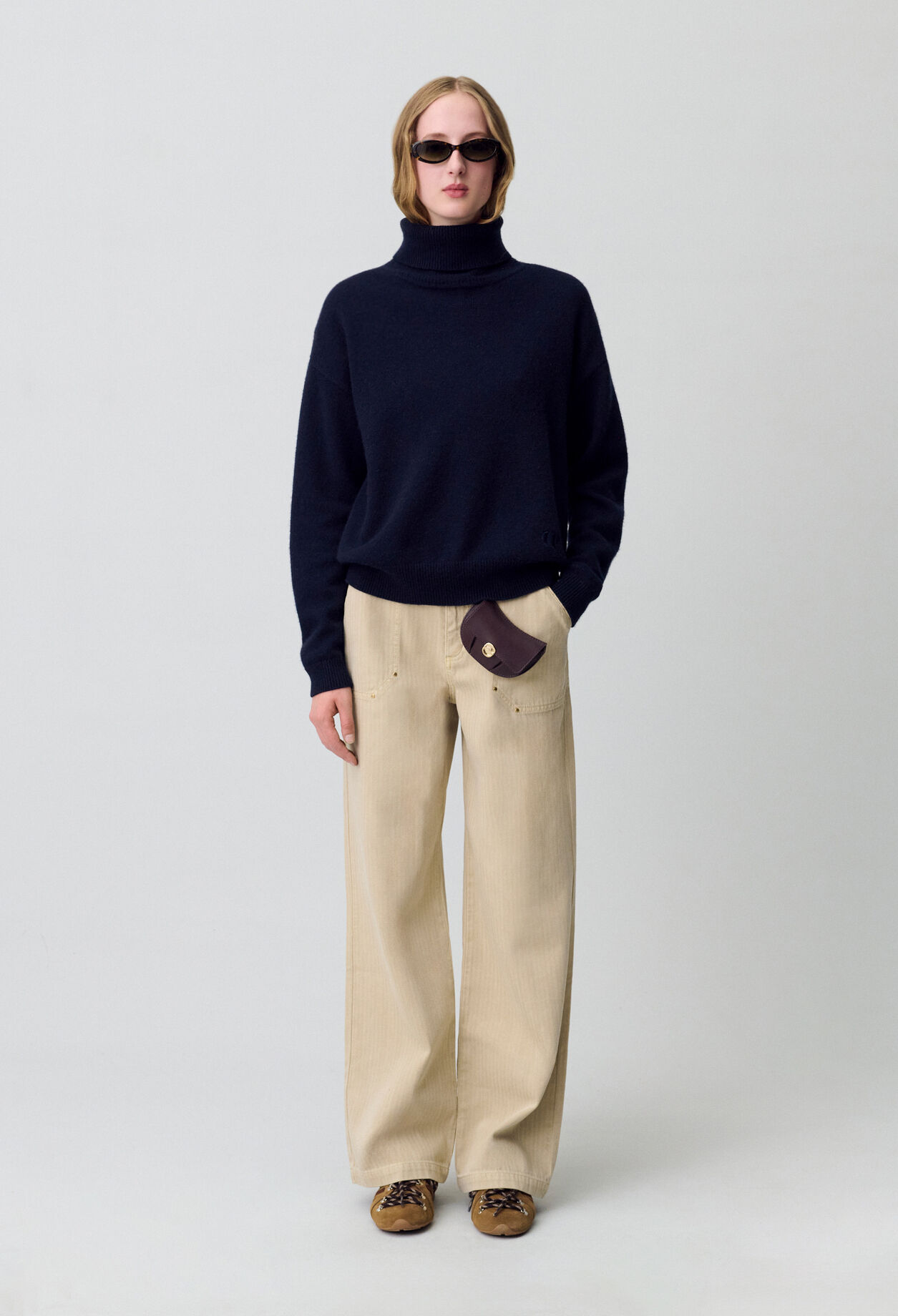 Navy cashmere jumper Navy cashmere jumper