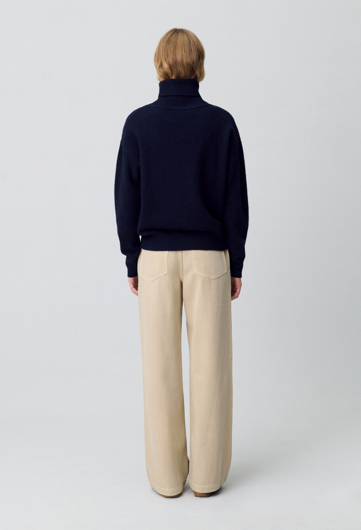 Navy cashmere jumper Navy cashmere jumper