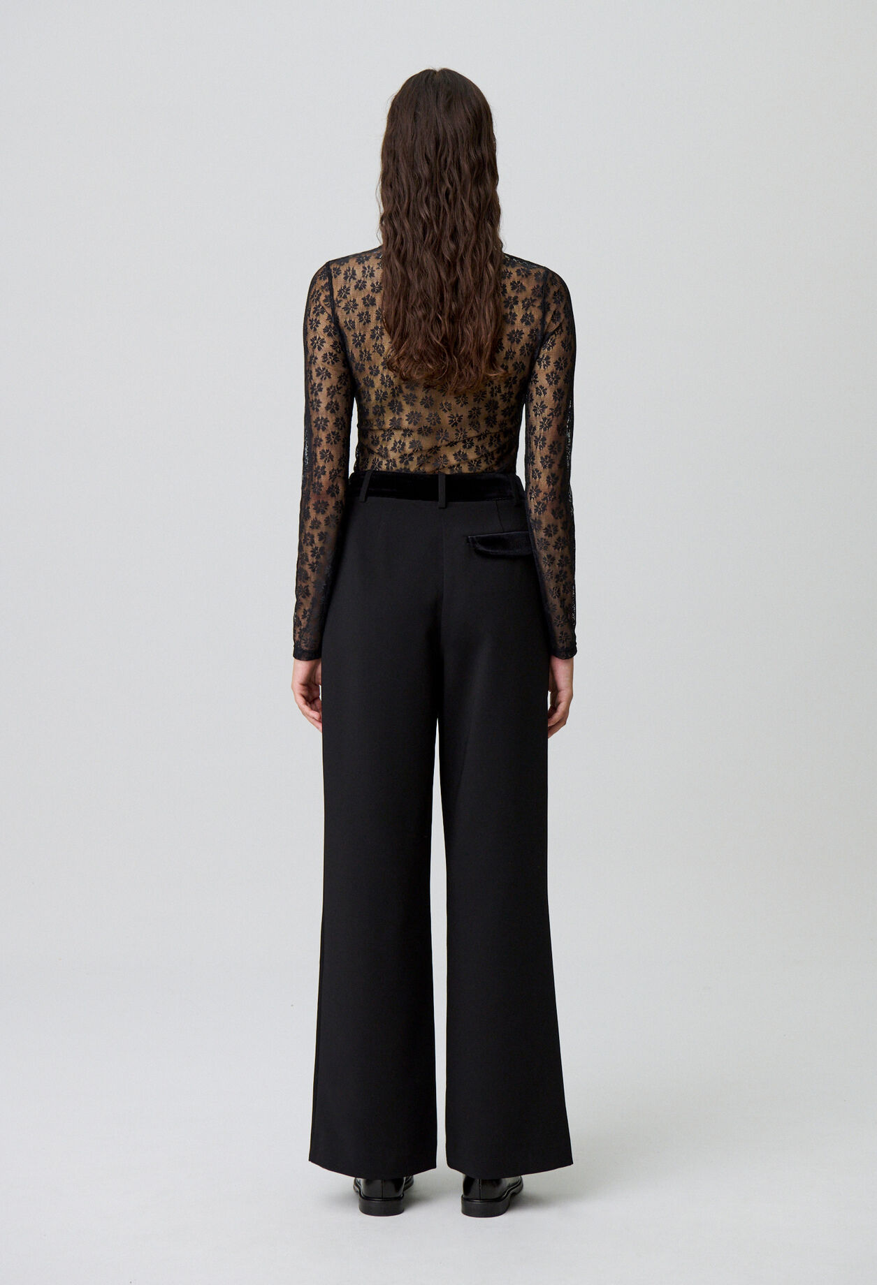 Tailored Straight-Leg Trousers