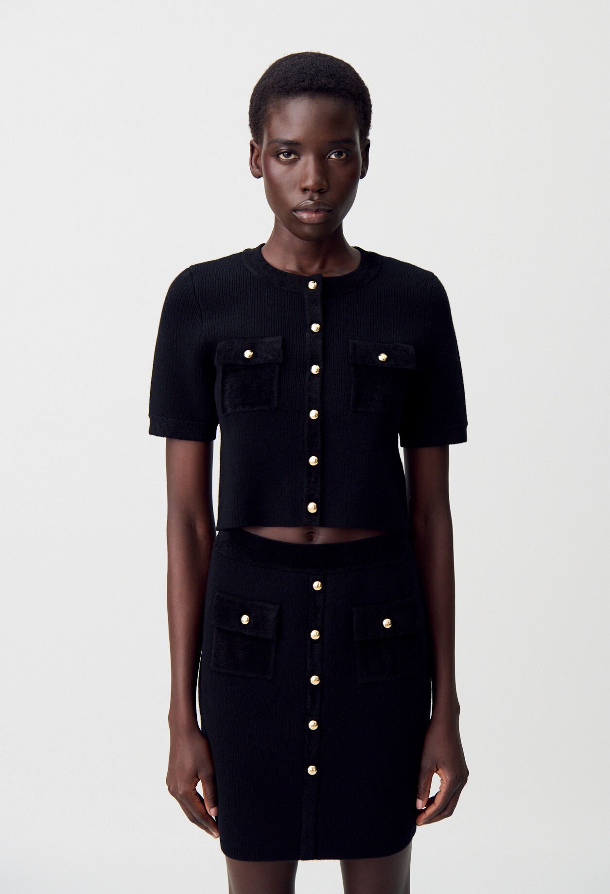 Velvet Knit Cardigan Velvet Knit Cardigan