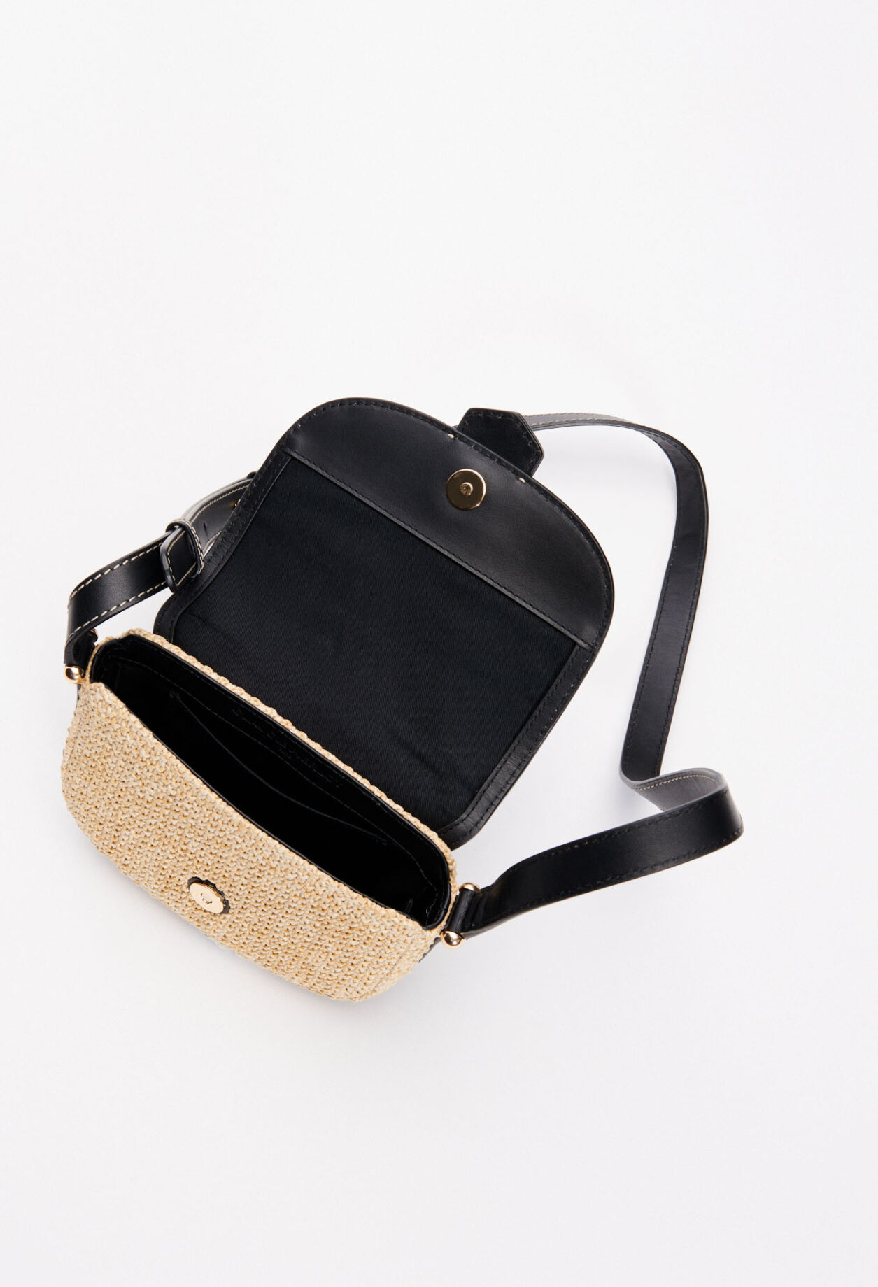 Leather messenger bag