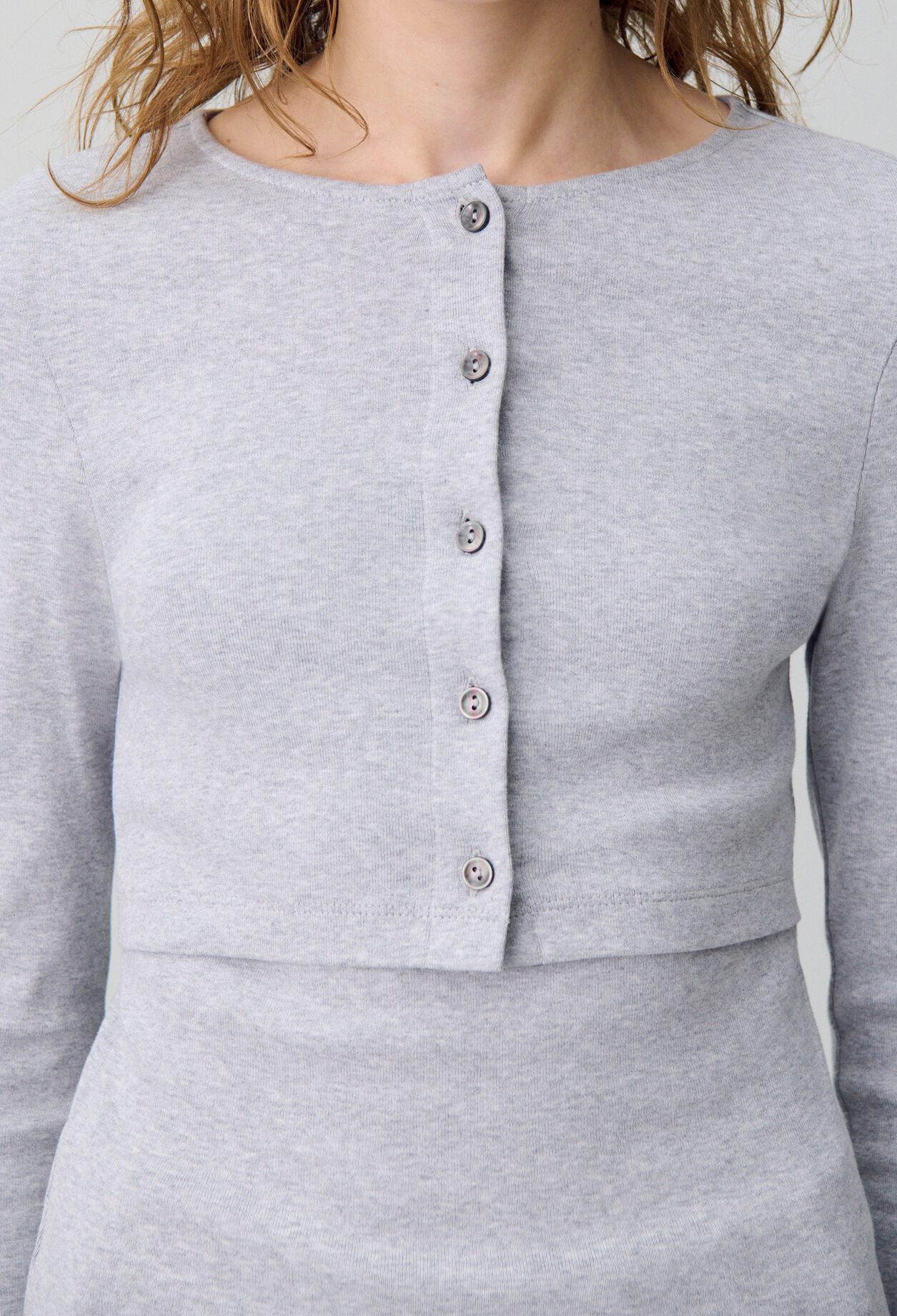 Cotton Cardigan T-Shirt Set Cotton Cardigan T-Shirt Set