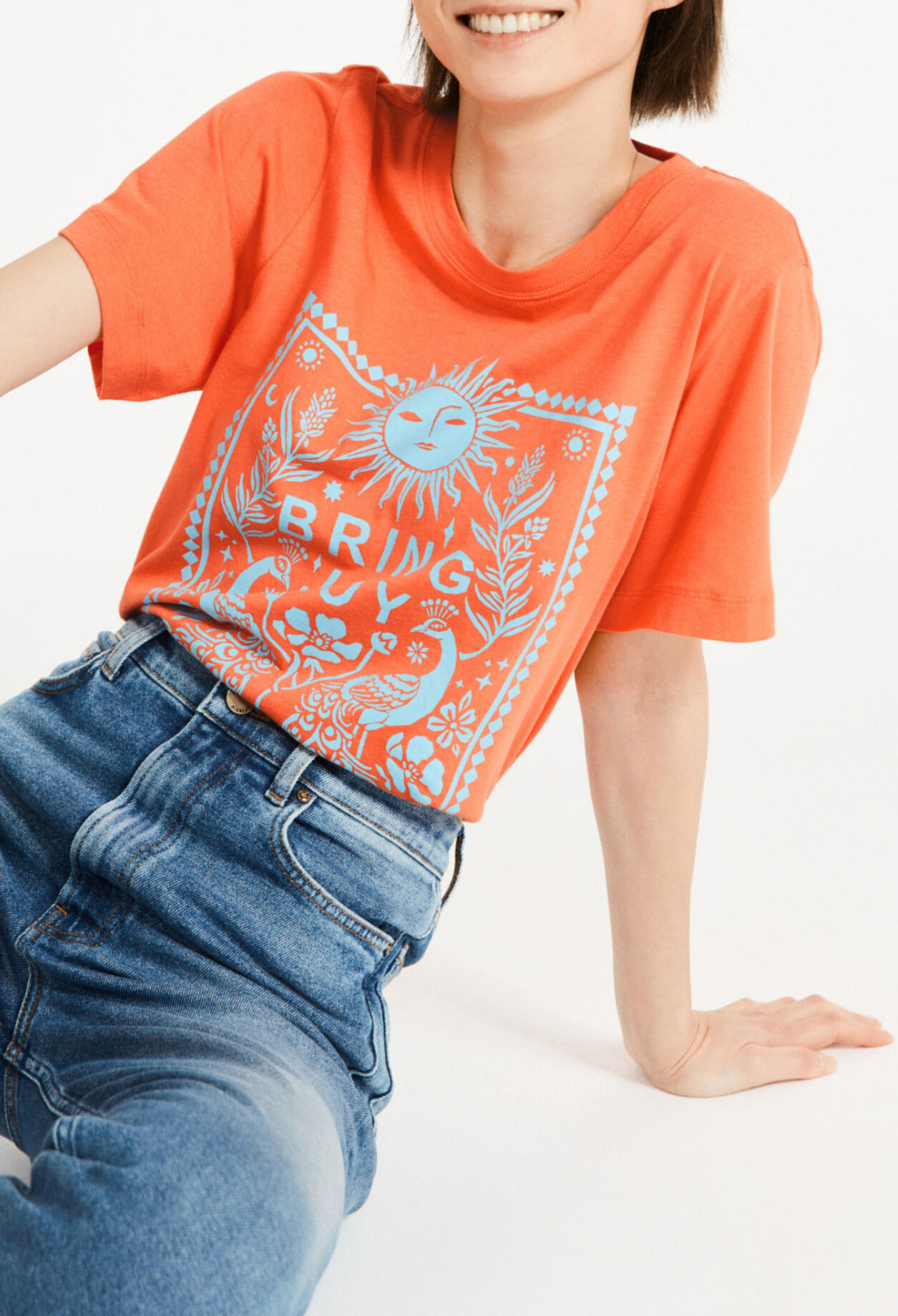 Screen-printed t-shirt