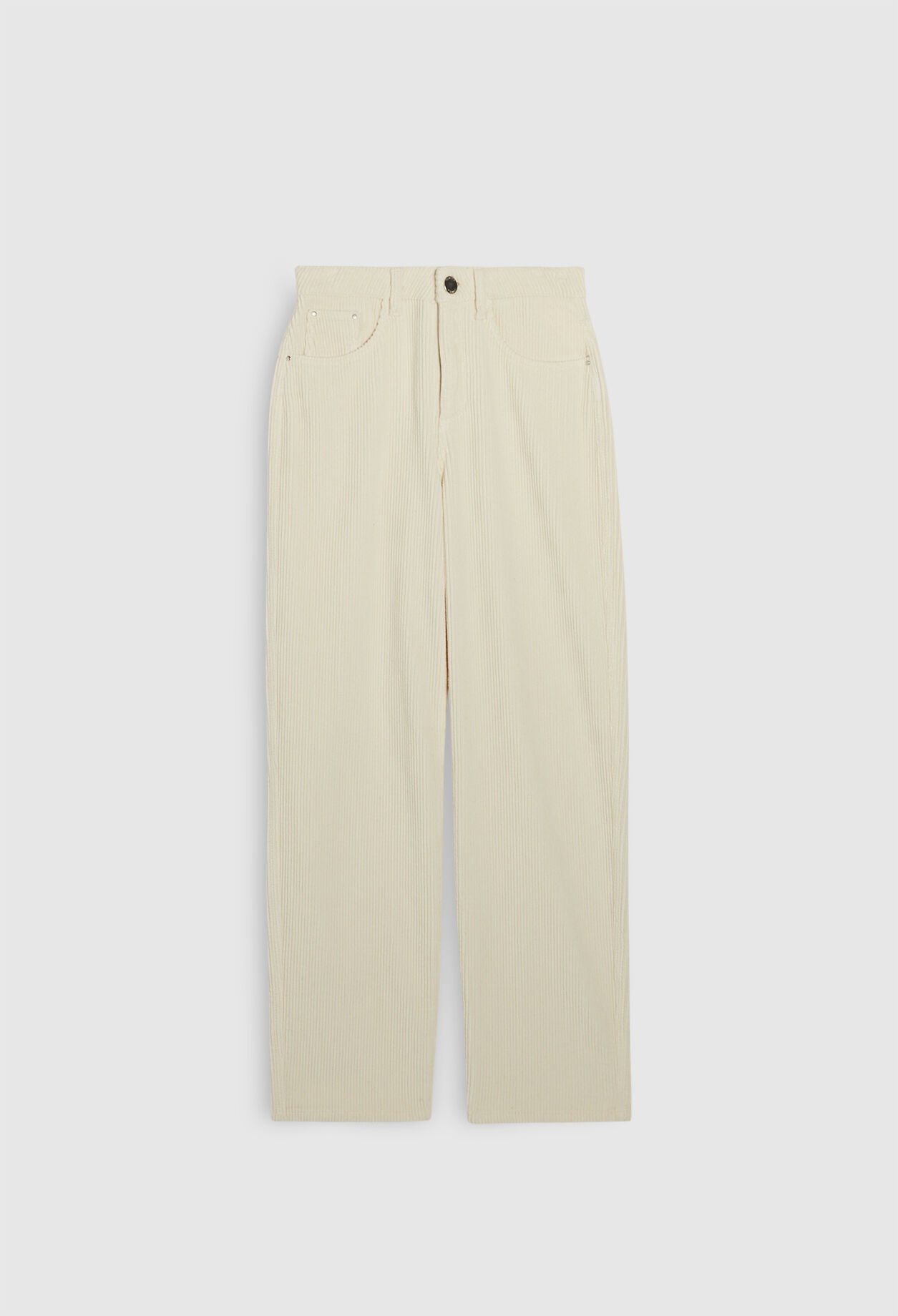 Organic cotton boyfriend trousers