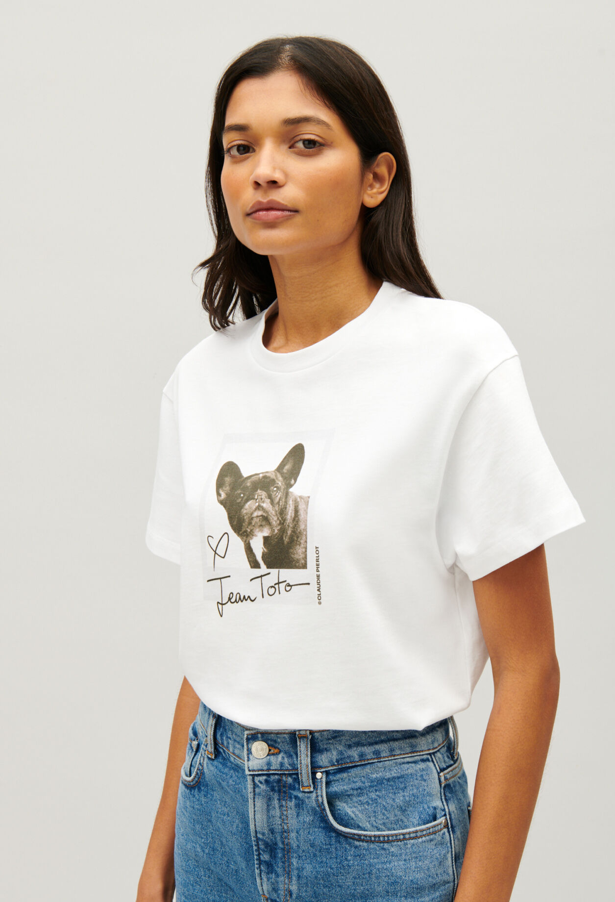 Jean Toto print T-shirt